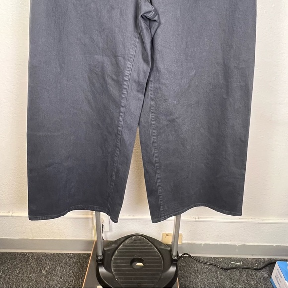 Universal Thread Black Wide-Leg High-Rise Ankle Pants Size 17 - Picture 3 of 12